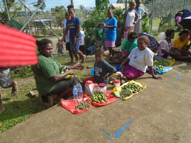Women part of the crowds