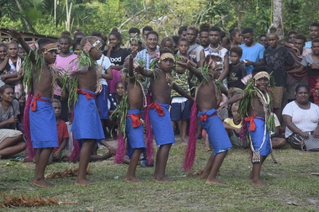 Entertainment small boys dancing group