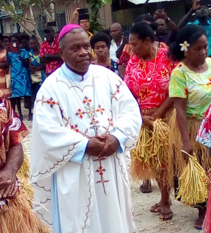 New Bishop for Gizo. Diocese, Catholic Church, Western Province