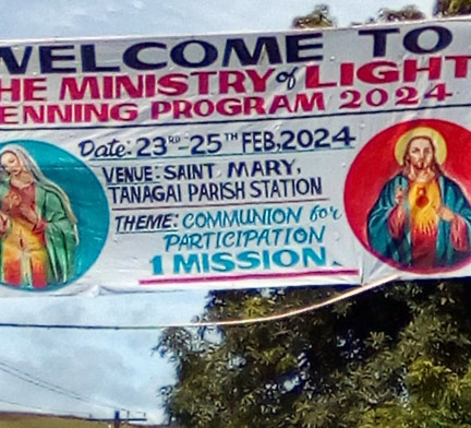 This time, Ministry of Light Program happened in Tanagai Parish in the Western side of Honiara. The program started on Friday, February 23rd, to Sunday, the 25th. Hundreds of Ministry of Light members from both Auki, Gizo, and Honiara Diocese attended.